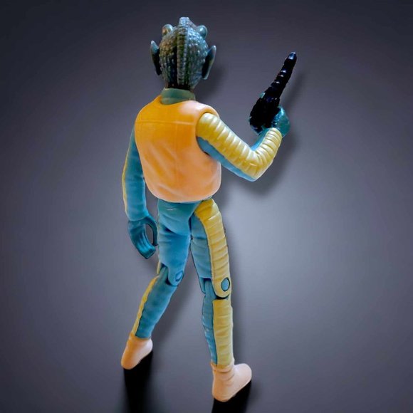 Star Wars - Greedo - 1999 Hasbro w/ Comm Tech - Loose - Picture 3 of 5